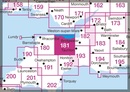 Wandelkaart - Topografische kaart 181 Landranger Minehead & Brendon Hills, Dulverton & Tiverton | Ordnance Survey
