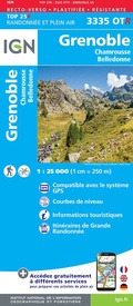 Wandelkaart - Topografische kaart 3335OTR Grenoble | IGN - Institut Géographique National