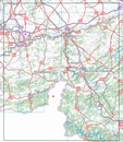 Wegenkaart - landkaart Provinciekaart Provincie Namen - Namur | NGI - Nationaal Geografisch Instituut