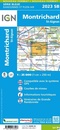 Wandelkaart - Topografische kaart 2023 SB - Serie Bleue Montrichard, St-Aignan | IGN - Institut Géographique National