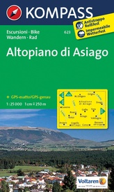 Wandelkaart 623 Altopiano di Asiago | Kompass