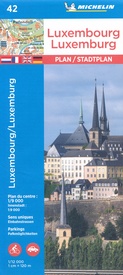 Stadsplattegrond 42 Luxembourg- Luxemburg stad | Michelin