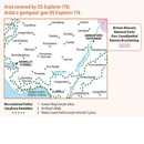 Wandelkaart - Topografische kaart 178 OS Explorer Map Llanelli, Ammanford, Rhydaman | Ordnance Survey