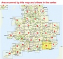 Fietskaart 07 Cycle Map Central Sussex & South Surrey | Walk Wheel Cycle Trust | Sustrans
