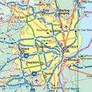 Wegenkaart - landkaart - Stadsplattegrond Chicago and the Lake Michigan Region | ITMB