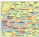 Wandelkaart - Topografische kaart Dortmund - Lünen | GeoMap