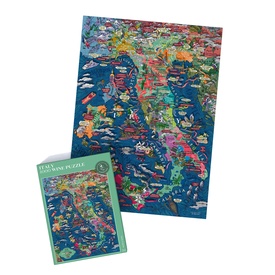 Legpuzzel Italy Wine Puzzle | Water & Wine