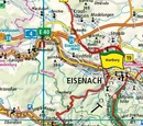 Wegenkaart - landkaart 298 Motorkarte Thüringer Wald | Publicpress