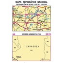 Topografische kaart 442 MT50 Caspe | CNIG - Instituto Geográfico Nacional1