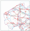 Wegenkaart - landkaart Provinciekaart West Vlaanderen | NGI - Nationaal Geografisch Instituut