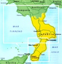 Fietskaart - Wegenkaart - landkaart 13 Calabria, Calabrië, Calabrie  | Touring Club Italiano
