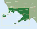Wandelkaart - Wegenkaart - landkaart Golf von Neapel-Ischia-Capri-Amalfi - Golf van Napels | Freytag & Berndt