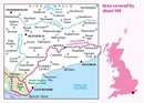 Wandelkaart - Topografische kaart 199 Landranger Eastbourne & Hastings, Battle & Heathfield | Ordnance Survey