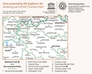 Wandelkaart - Topografische kaart 161 Explorer London South (greenw.m) | Ordnance Survey
