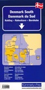 Wegenkaart - landkaart Denemarken zuid | Kümmerly & Frey