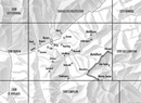 Wandelkaart - Topografische kaart 1289 Brig | Swisstopo