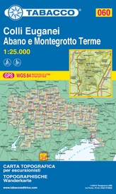 Wandelkaart 060 Colli Euganei - Abano e Montegrotto Terme | Tabacco Editrice