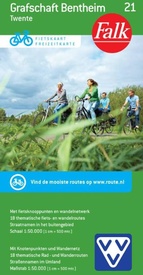 Fietskaart 21 Twente - Grafschaft Bentheim | Falk