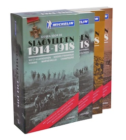Reisgids Gids voor de Slagvelden 1914-1918 West-Vlaanderen, Noord-Frankrijk, Somme, Marnevallei, Champagne | Lannoo