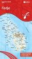 Wandelkaart - Topografische kaart 10045 Norge Serien Fedje | Nordeca