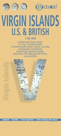 Wegenkaart - landkaart Virgin Islands - Maagden eilanden | Borch