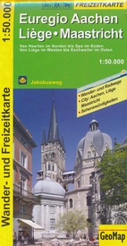 Wandelkaart 44121 Euregio Aachen-Liege-Maastricht | GeoMap
