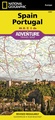 Wegenkaart - landkaart 3307 Adventure Map Spain & Portugal - Spanje en Portugal | National Geographic