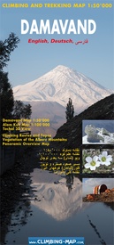 Wandelkaart Damavand - Alam Kuh - Tochal | Climbing-map