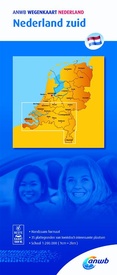 Wegenkaart - landkaart Nederland Zuid | ANWB Media