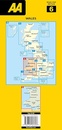Wegenkaart - landkaart 6 Road Map Britain Wales | AA Publishing