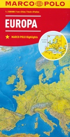 Wegenkaart - landkaart Europe - Europa | Marco Polo