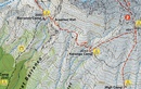 Wandelkaart trekkingmap Kilimanjaro-Kibo | Climbing-map