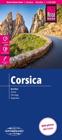 Wegenkaart - landkaart Corsica | Reise Know-How Verlag