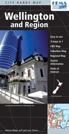 Wegenkaart - landkaart Wellington and Region | Hema Maps