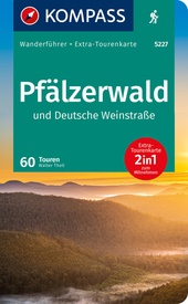 Wandelgids 5227 Wanderführer Pfalz - Pfälzerwald und Deutsche Weinstraße | Kompass