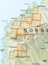 Wandelkaart Turkart Norge på tvers (Stjørdal-Sylan) | Calazo