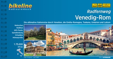 Fietsgids Bikeline Venedig-Rom Radfernweg | Esterbauer