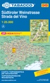 Wandelkaart 049 Südtiroler Weinstrasse - Strada del Vino | Tabacco Editrice