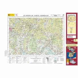 Topografische kaart 23 MT50 As Pontes de García Rodriguez | CNIG - Instituto Geográfico Nacional1