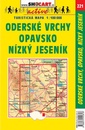 Fietskaart 221 Oderské vrchy, Opavsko, Nízký Jeseník  | Shocart