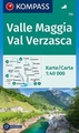 Wandelkaart 110 Valle Maggia - Val Verzasca | Kompass