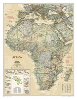 Afrika, politiek & antiek, 61 x 78 cm