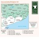 Wandelkaart - Topografische kaart 124 OS Explorer Map Hastings & Bexhill | Ordnance Survey