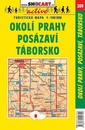 Fietskaart 209 Okolí Prahy, Posázaví, Táborsko  | Shocart