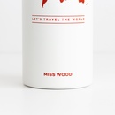 Waterfles Thermosfles - Drinkfles - Beker WIT | Miss Wood