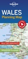 Wegenkaart - landkaart Planning Map Wales | Lonely Planet