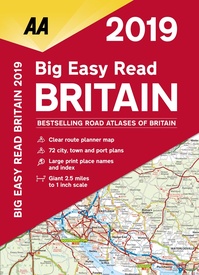 Wegenatlas - Atlas Big Easy Read Britain 2019 | AA Publishing