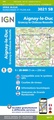 Wandelkaart - Topografische kaart 3021SB Grancey-le-Château-Neuvelle – Aignay-le-Duc | IGN - Institut Géographique National