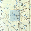 Wegenkaart - landkaart 145 Vägkartan Sveg | Lantmäteriet