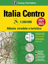 Wegenatlas Atlante Stradale d'Italia Centro | Touring Club Italiano
